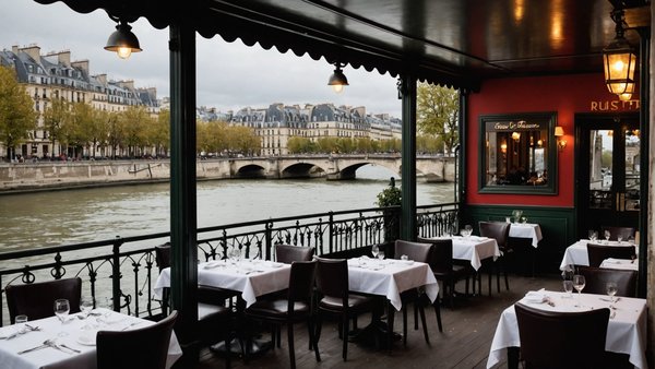 Restaurant bord de seine paris : le bistro parisien à découvrir